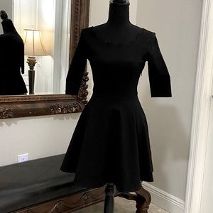 Lulu’s Black Skater Dress